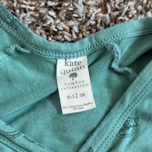 Kate Quinn Bamboo Collection Motorcycle Kimono Onesie | 6-12M - Picture 5 of 6